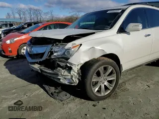 2010 Acura MDX Advance with VIN 2HNYD2H54AH533561, listed as a Copart auction lot 48083505 with 211,764 mi miles and Salvage Title. Bid and sale history available at DreamBid. Image 12.