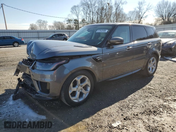 2019 Land Rover Range Rover Sport HSE with VIN SALWR2RK5KA818474, listed as a Copart auction lot 41543495 with 66,524 mi miles and Salvage Title. Bid and sale history available at carsss.com. Image 1.