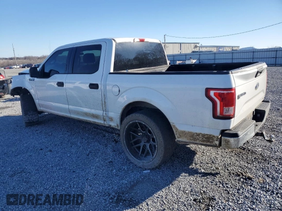 2016 Ford F-150 XL with VIN 1FTEW1CF4GFB28274, listed as a Copart auction lot 86977004 with 202,243 mi miles and Salvage Title. Bid and sale history available at carsss.com. Image 2.