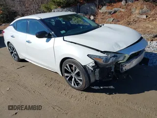 2018 Nissan Maxima SV with VIN 1N4AA6AP2JC409025, listed as a IAAI auction lot 41688355 with 60,023 mi miles and . Bid and sale history available at DreamBid. Image 1.