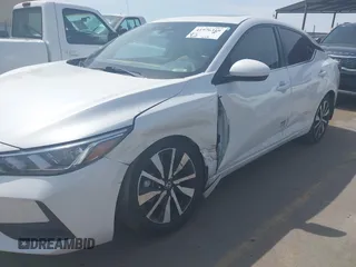 2022 Nissan Sentra SV with VIN 3N1AB8CVXNY295869, listed as a IAAI auction lot 41976310 with 16,126 mi miles and . Bid and sale history available at DreamBid. Image 6.