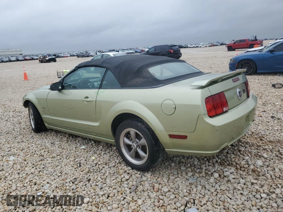 2006 Ford Mustang GT Deluxe with VIN 1ZVFT85HX65162886, listed as a Copart auction lot 50969125 with 159,526 mi miles and Salvage Title. Bid and sale history available at carsss.com. Image 2.