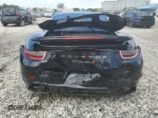 2015 Porsche 911 Turbo S z VIN WP0AD2A94FS166536, wystawiony jako Copart lot #71944844 z przebiegiem 9 222 mil mil oraz Szkoda całkowita • Salvage title. Historia ofert i sprzedaży dostępna na DreamBid. Obrazek 6.
