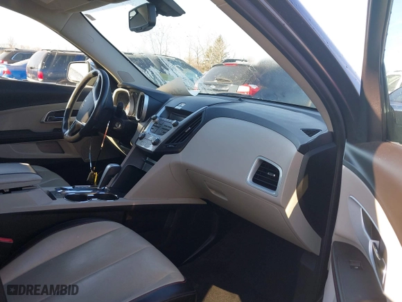 2010 Chevrolet Equinox LTZ with VIN 2CNFLFEY5A6409165, listed as a IAAI auction lot 41897891 with 129,860 mi miles. Bid and sale history available at carsss.com. Image 5.
