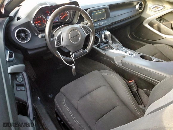 2019 Chevrolet Camaro 1LT with VIN 1G1FB1RS9K0136654, listed as a Copart auction lot 48824565 with 117,204 mi miles and Salvage Title. Bid and sale history available at carsss.com. Image 8.