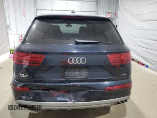 2018 Audi Q7 Premium Plus with VIN WA1LHAF75JD013380, listed as a Copart auction lot 58324865 with 92,877 mi miles and Salvage title. Bid and sale history available at DreamBid. Image 6.