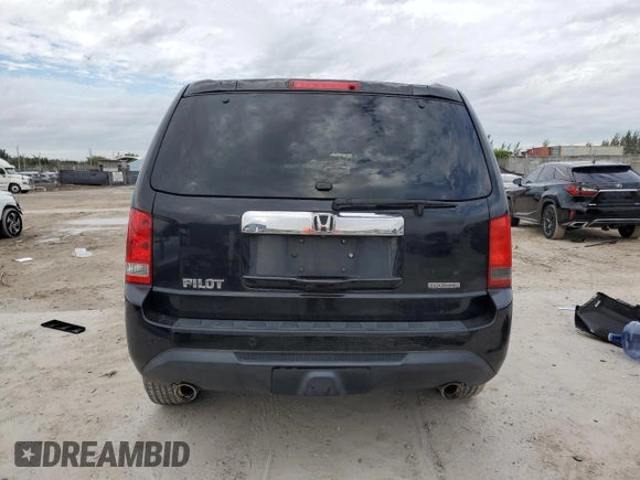 2013 Honda Pilot Touring with VIN 5FNYF3H92DB003706, listed as a Copart auction lot 42367225 with Not Provided miles and Salvage Title. Bid and sale history available at DreamBid. Image 6.