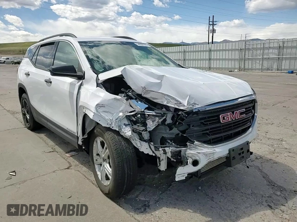 2020 GMC Terrain SLE z VIN 3GKALTEV0LL204536, wystawiony jako Copart lot #54000265 z przebiegiem 61 666 mil mil oraz Szkody całkowita. Historia ofert i sprzedaży dostępna na DreamBid. Obrazek 14.