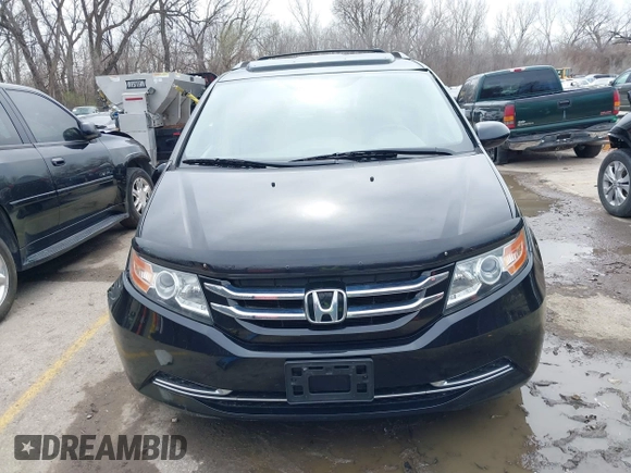 2016 Honda Odyssey EX-L with VIN 5FNRL5H68GB150485, listed as a IAAI auction lot 41835927 with 97,765 mi miles. Bid and sale history available at carsss.com. Image 13.