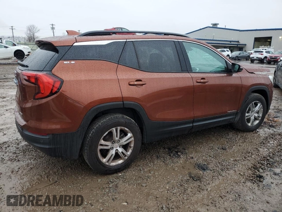 2019 GMC Terrain SLE with VIN 3GKALTEV8KL269195, listed as a Copart auction lot 80860944 with 65,279 mi miles and Salvage Title. Bid and sale history available at DreamBid. Image 3.