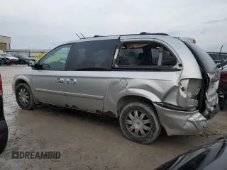 2007 Chrysler Town & Country LWB Touring with VIN 2A4GP54L67R156453, listed as a Copart auction lot 84104594 with 153,188 mi miles and Salvage Title. Bid and sale history available at carsss.com. Image 2.