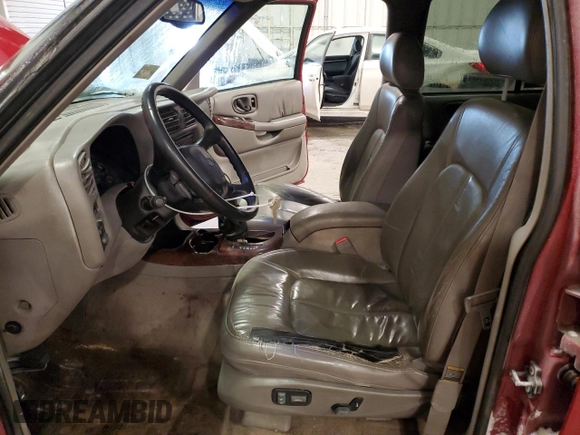 1999 Oldsmobile Bravada z VIN 1GHDT13W4X2705200, wystawiony jako Copart lot #43416245 z przebiegiem 173 522 mil mil oraz Szkoda całkowita • Salvage title. Historia ofert i sprzedaży dostępna na DreamBid. Obrazek 7.