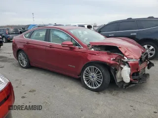 2014 Ford Fusion SE Hybrid with VIN 3FA6P0LU5ER145861, listed as a Copart auction lot 46582675 with Not Provided miles and Salvage Title. Bid and sale history available at DreamBid. Image 4.
