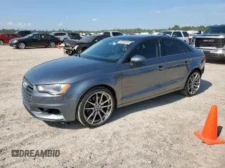 2015 Audi A3 Premium with VIN WAUACGFF5F1010023, listed as a Copart auction lot 66886555 with 101,099 mi miles and Salvage title. Bid and sale history available at DreamBid. Image 1.
