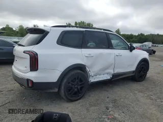2023 Kia Telluride SX with VIN 5XYP5DGC4PG409789, listed as a Copart auction lot 63911175 with 23,005 mi miles and Salvage title. Bid and sale history available at DreamBid. Image 3.