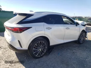 2024 Lexus RX with VIN JTJCJMGA9R2021167, listed as a Copart auction lot 48901845 with 6,514 mi miles and Salvage Title. Bid and sale history available at carsss.com. Image 3.