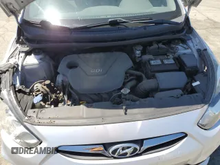 2013 Hyundai Accent GLS z VIN KMHCT4AE5DU416853, wystawiony jako Copart lot #57818195 z przebiegiem 84 550 mil mil oraz Szkoda całkowita • Salvage title. Historia ofert i sprzedaży dostępna na DreamBid. Obrazek 11.