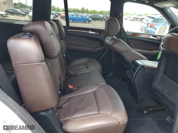 2016 Mercedes-Benz GL with VIN 4JGDF6EE4GA711241, listed as a Copart auction lot 61673364 with 124,547 mi miles and Salvage Title. Bid and sale history available at carsss.com. Image 11.