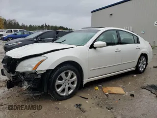 2008 Nissan Maxima 3.5 SE with VIN 1N4BA41E38C824307, listed as a Copart auction lot 79118114 with 215,072 mi miles and Non Repairable. Bid and sale history available at carsss.com. Image 1.
