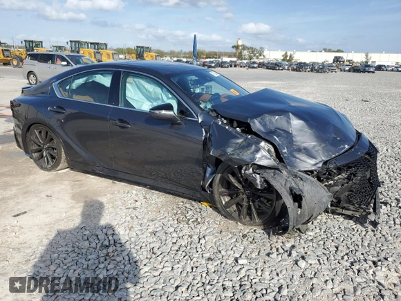 2024 Lexus IS 300 z VIN JTHBA1D2XR5131457, wystawiony jako Copart lot #47825855 z przebiegiem 17 118 mil mil oraz Nie do naprawy • Non repairable. Historia ofert i sprzedaży dostępna na DreamBid. Obrazek 4.