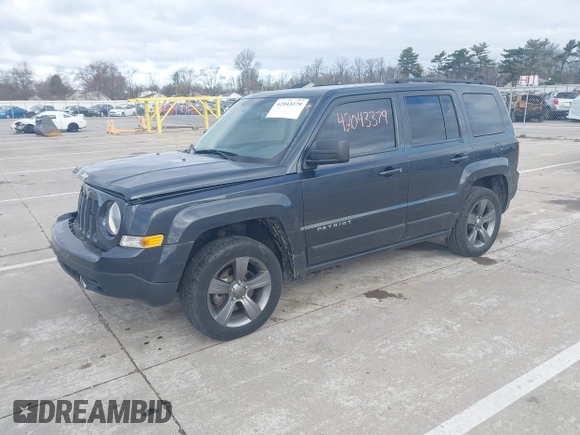 2015 Jeep Patriot High Altitude with VIN 1C4NJRFBXFD145130, listed as a IAAI auction lot 42043379 with 82,420 mi miles and . Bid and sale history available at carsss.com. Image 17.