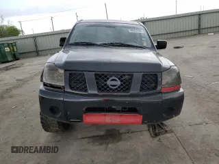 2007 Nissan Titan XE with VIN 1N6BA07A47N215251, listed as a Copart auction lot 49907435 with Not Provided miles and Salvage Title. Bid and sale history available at carsss.com. Image 5.