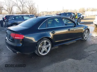 2012 Audi S4 Prestige with VIN WAUKGBFL6CA001148, listed as a IAAI auction lot 41134916 with 143,610 mi miles. Bid and sale history available at carsss.com. Image 4.