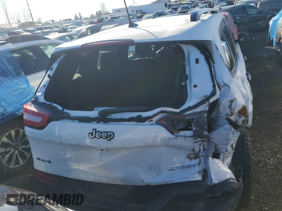2016 Jeep Cherokee Sport with VIN 1C4PJMAB6GW268979, listed as a Copart auction lot 41669335 with 116,175 mi miles and Salvage title. Bid and sale history available at DreamBid. Image 6.