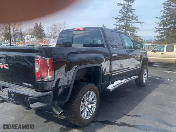 2017 GMC Sierra 1500 Denali with VIN 3GTU2PEC5HG438981, listed as a Copart auction lot 46734015 with 132,350 mi miles and Clean Title. Bid and sale history available at carsss.com. Image 4.