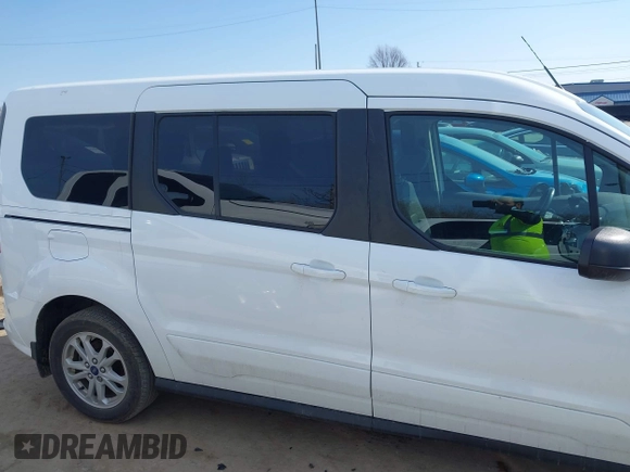 2021 Ford Transit Connect XLT with VIN NM0GE9F25M1494107, listed as a IAAI auction lot 41737018 with 33,512 mi miles and . Bid and sale history available at DreamBid. Image 13.
