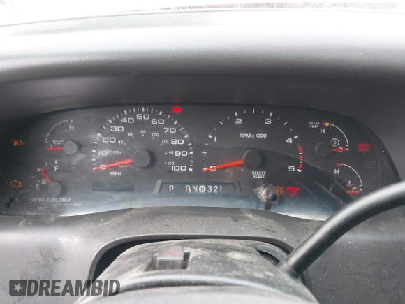 2003 Ford Super Duty F-250 XL with VIN 1FTNW21P83ED49491, listed as a IAAI auction lot 41784200 with 225,204 mi miles. Bid and sale history available at carsss.com. Image 7.