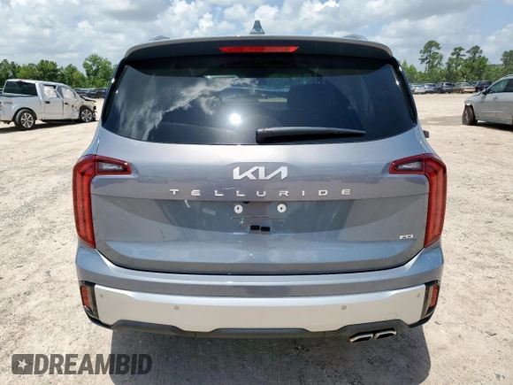 2024 Kia Telluride S z VIN 5XYP6DGC2RG543796, wystawiony jako Copart lot #61414285 z przebiegiem 5 339 mil mil oraz Szkoda całkowita • Salvage title. Historia ofert i sprzedaży dostępna na DreamBid. Obrazek 6.