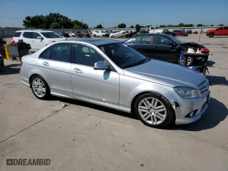 2009 Mercedes-Benz C-Class 3.0L Sport with VIN WDDGF54X09R082196, listed as a Copart auction lot 53774735 with 217,571 mi miles and Salvage Title. Bid and sale history available at carsss.com. Image 4.