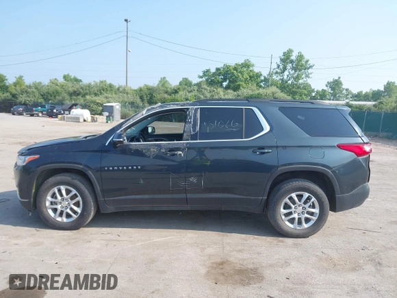 2019 Chevrolet Traverse LT Cloth with VIN 1GNERGKW0KJ151026, listed as a IAAI auction lot 42745723 with Not provided miles and . Bid and sale history available at DreamBid. Image 13.