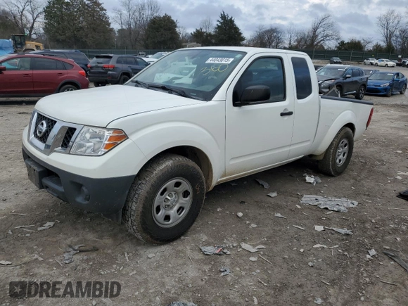 2020 Nissan Frontier S with VIN 1N6ED0CE2LN703847, listed as a Copart auction lot 44043015 with 76,630 mi miles and Salvage title. Bid and sale history available at DreamBid. Image 1.