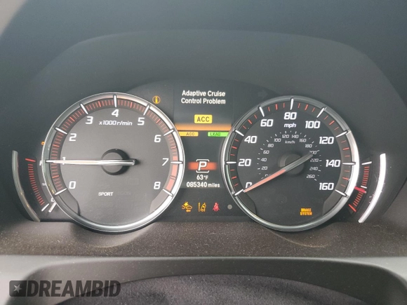 2018 Acura TLX w/A-SPEC Pkg z VIN 19UUB2F63JA011512, wystawiony jako Copart lot #50954255 z przebiegiem 85 340 mil mil oraz Szkoda całkowita • Salvage title. Historia ofert i sprzedaży dostępna na DreamBid. Obrazek 9.