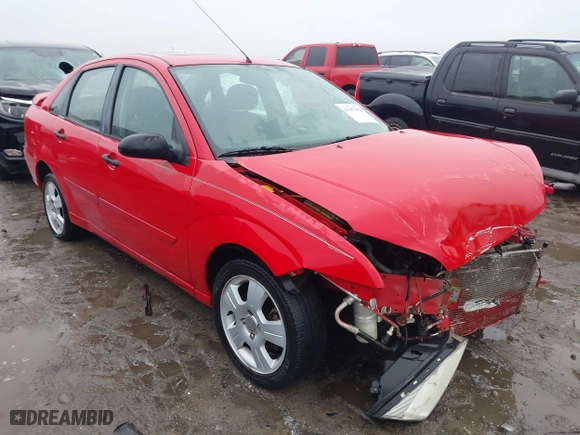 2007 Ford Focus S with VIN 1FAFP34N67W342370, listed as a IAAI auction lot 41457075 with 21,527 mi miles. Bid and sale history available at carsss.com. Image 1.