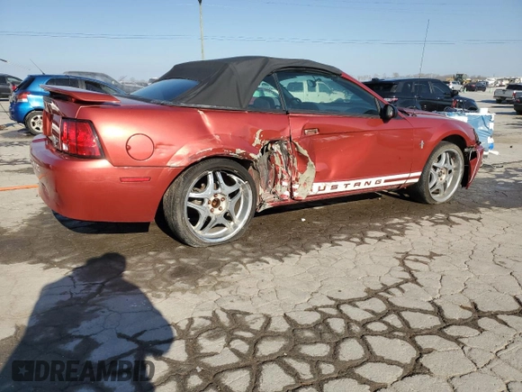 2001 Ford Mustang Deluxe with VIN 1FAFP44421F107940, listed as a Copart auction lot 48740865 with 157,878 mi miles and Salvage Title. Bid and sale history available at carsss.com. Image 3.