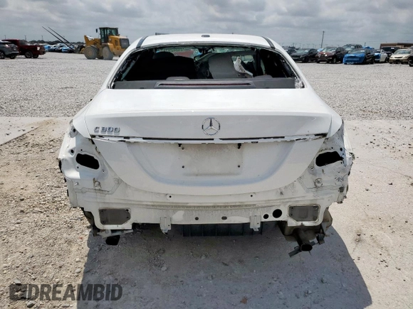 2019 Mercedes-Benz C 300 with VIN 55SWF8DBXKU310789, listed as a Copart auction lot 54862875 with 63,094 mi miles and Salvage Title. Bid and sale history available at DreamBid. Image 6.