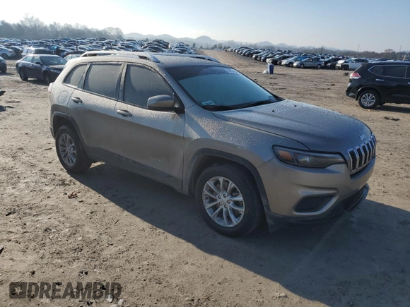 2021 Jeep Cherokee Latitude with VIN 1C4PJLCB0MD134368, listed as a Copart auction lot 86053164 with 64,513 mi miles and Salvage Title. Bid and sale history available at carsss.com. Image 4.