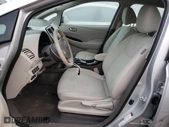 2017 Nissan LEAF SL with VIN 1N4BZ0CP9HC302491, listed as a Copart auction lot 38160433 with 42,910 mi miles. Bid and sale history available at carsss.com. Image 7.