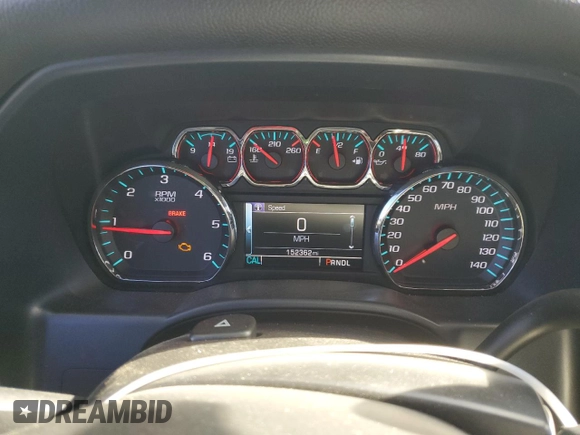 2017 Chevrolet Silverado 1500 LT with VIN 1GCPCREC9HF216340, listed as a Copart auction lot 84867764 with 152,362 mi miles and Salvage Title. Bid and sale history available at DreamBid. Image 9.