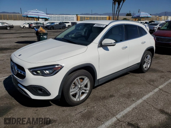 2023 Mercedes-Benz GLA 250 z VIN W1N4N4GB7PJ494663, wystawiony jako Copart lot #45986015 z przebiegiem 30 825 mil mil oraz Szkody całkowita. Historia ofert i sprzedaży dostępna na DreamBid. Obrazek 1.