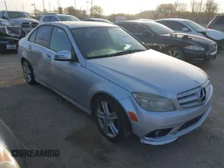 2010 Mercedes-Benz C-Class C 300 Sport with VIN WDDGF5EB8AR109538, listed as a IAAI auction lot 41808610 with 136,904 mi miles. Bid and sale history available at carsss.com. Image 1.