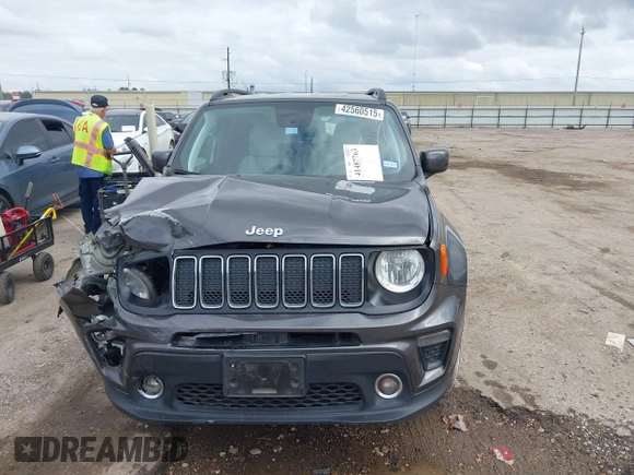 2020 Jeep Renegade Latitude with VIN ZACNJABB6LPL62935, listed as a IAAI auction lot 41487763 with 140,078 mi miles. Bid and sale history available at carsss.com. Image 12.