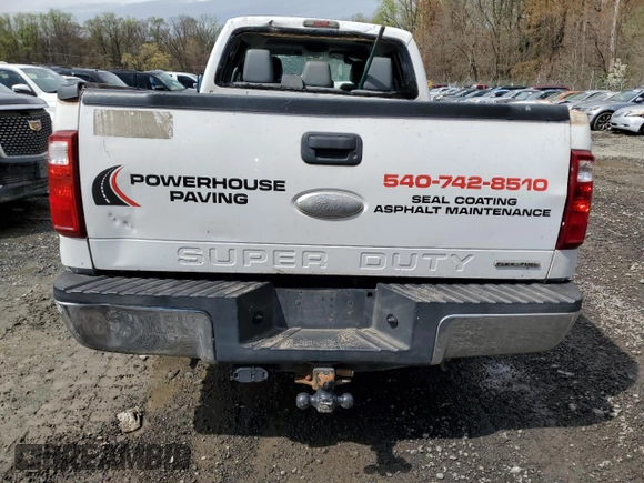 2012 Ford F-250 XL with VIN 1FT7W2A66CEA61405, listed as a Copart auction lot 51750775 with Not provided miles and Salvage title. Bid and sale history available at DreamBid. Image 6.