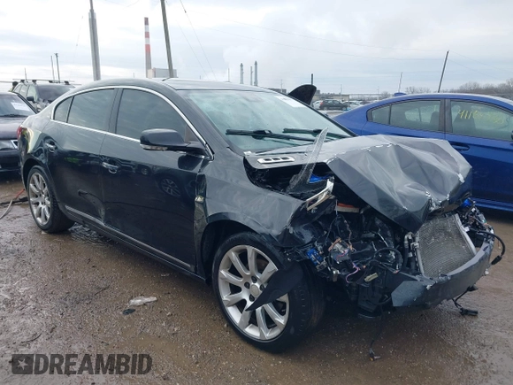 2015 Buick LaCrosse Premium I with VIN 1G4GD5G31FF207224, listed as a IAAI auction lot 41185097 with 191,552 mi miles. Bid and sale history available at carsss.com. Image 1.