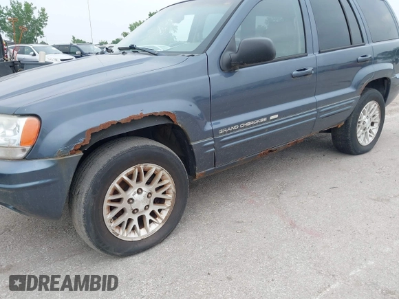 2002 Jeep Grand Cherokee Limited with VIN 1J4GW58NX2C184028, listed as a IAAI auction lot 42503836 with 121,193 mi miles and . Bid and sale history available at DreamBid. Image 6.