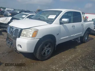 2004 Nissan Titan LE with VIN 1N6AA07B74N581334, listed as a IAAI auction lot 42265633 with 189,892 mi miles and . Bid and sale history available at DreamBid. Image 17.