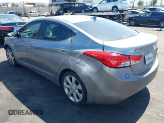 2012 Hyundai Elantra Limited with VIN KMHDH4AE5CU388816, listed as a IAAI auction lot 41817870 with 136,547 mi miles. Bid and sale history available at carsss.com. Image 3.